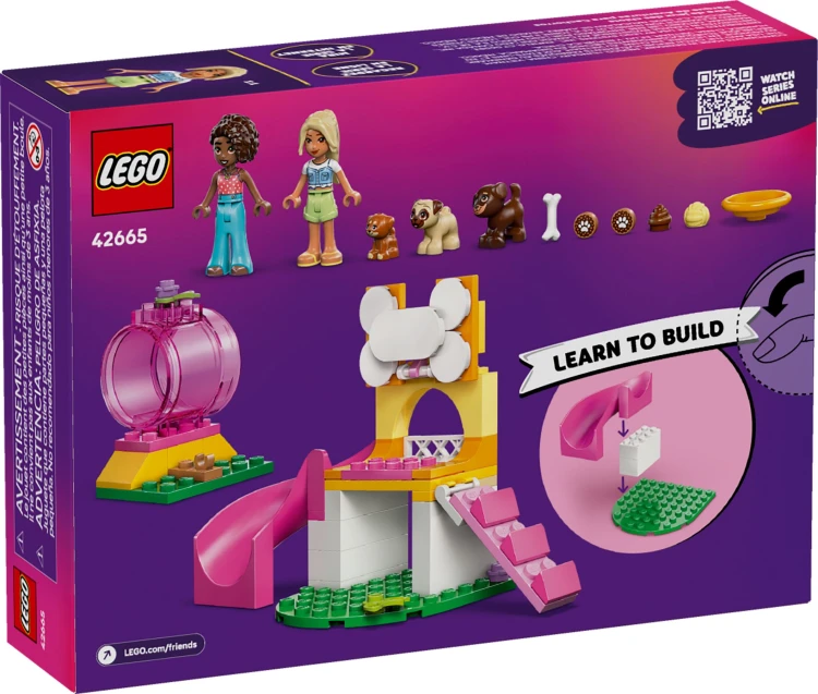 LEGO FRIENDS 42665 Plac zabaw dla szczeniaczków Mr Puggy.jpg