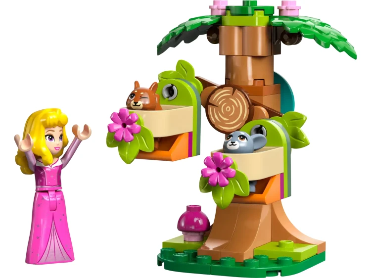 LEGO DISNEY 30671 Leśny plac zabaw Aurory Mr Puggy.webp
