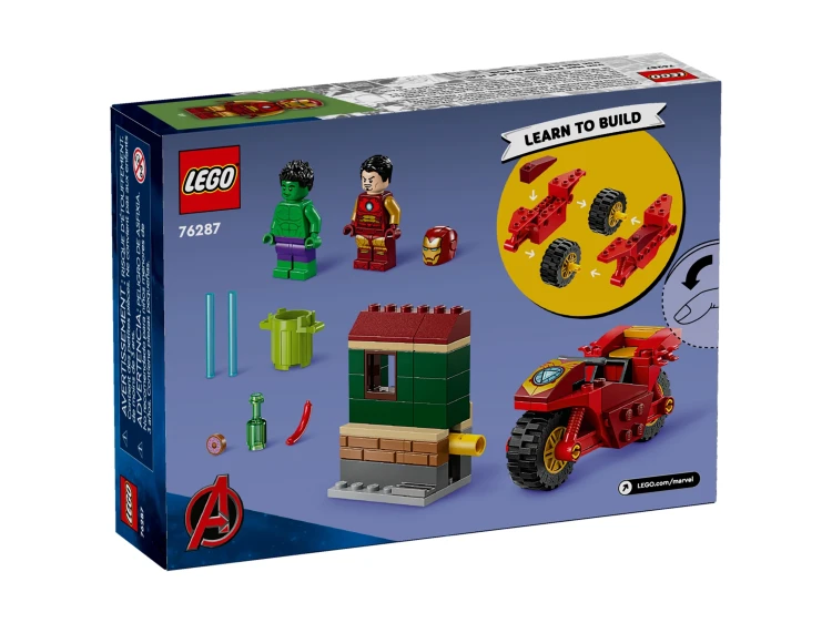 LEGO SUPER HEROES 76287 Iron Man i Hulk Kraków lego.webp