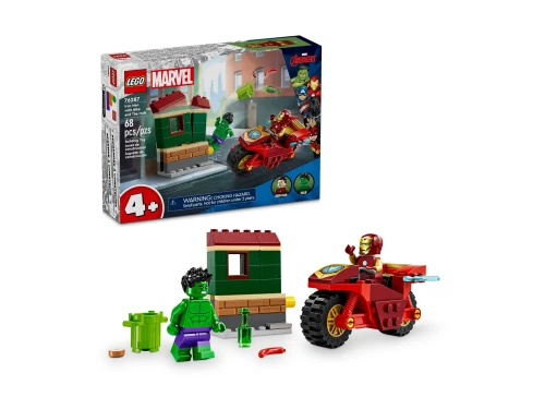LEGO SUPER HEROES 76287 Iron Man i Hulk.webp