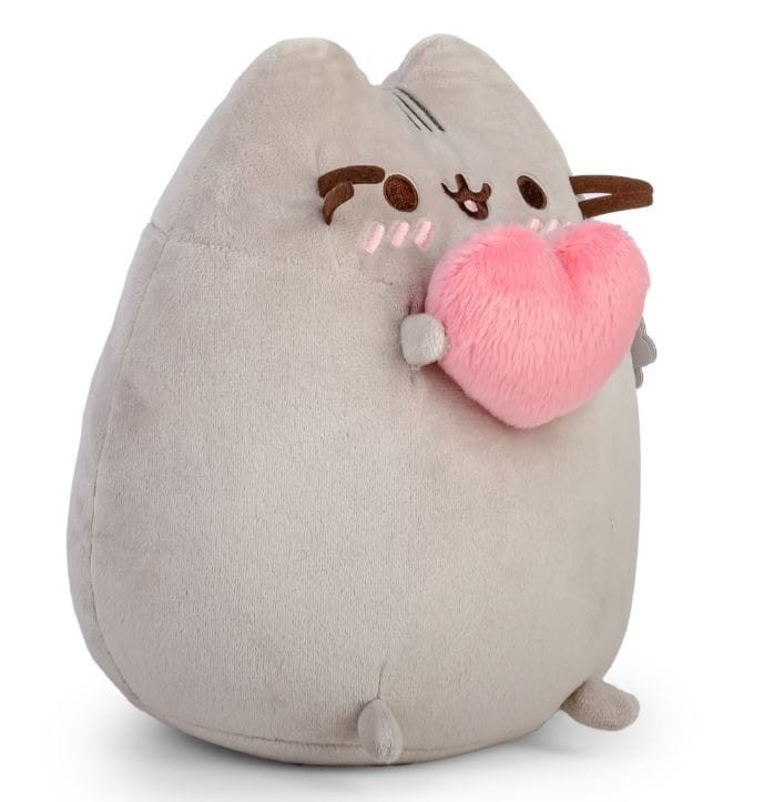 Pusheen z sercem duży MrPuggy Kraków.jpg