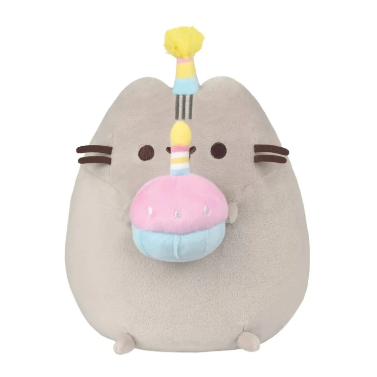 Pusheen z tortem duży 24cm.webp