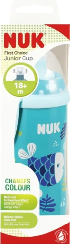 NUK kubek 300ml Junior Cup +18msc niebieski.webp