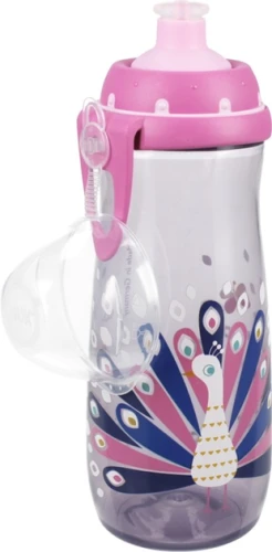 NUK kubek 450ml Sport Cup +24msc różowy Mr puggy.webp