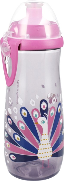NUK kubek 450ml Sport Cup +24msc różowy MrPuggy.webp