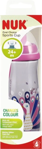 NUK kubek 450ml Sport Cup +24msc różowy.webp