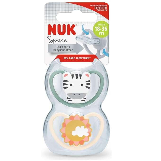 NUK smoczek uspokajający 18-36msc SPACE 2szt Niemowlęce Kraków.jpg