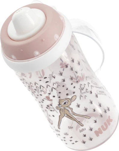 NUK kubek 300ml Kiddy Cup 12m Bambi Mr puggy Kraków.webp