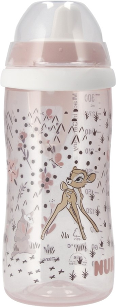 NUK kubek 300ml Kiddy Cup 12m Bambi MrPuggy.webp