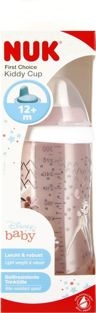 NUK kubek 300ml Kiddy Cup 12m Bambi.webp