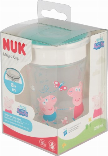 NUK kubek 230ml EV Magic Świnka Peppa Mr Puggy kraków.jpg