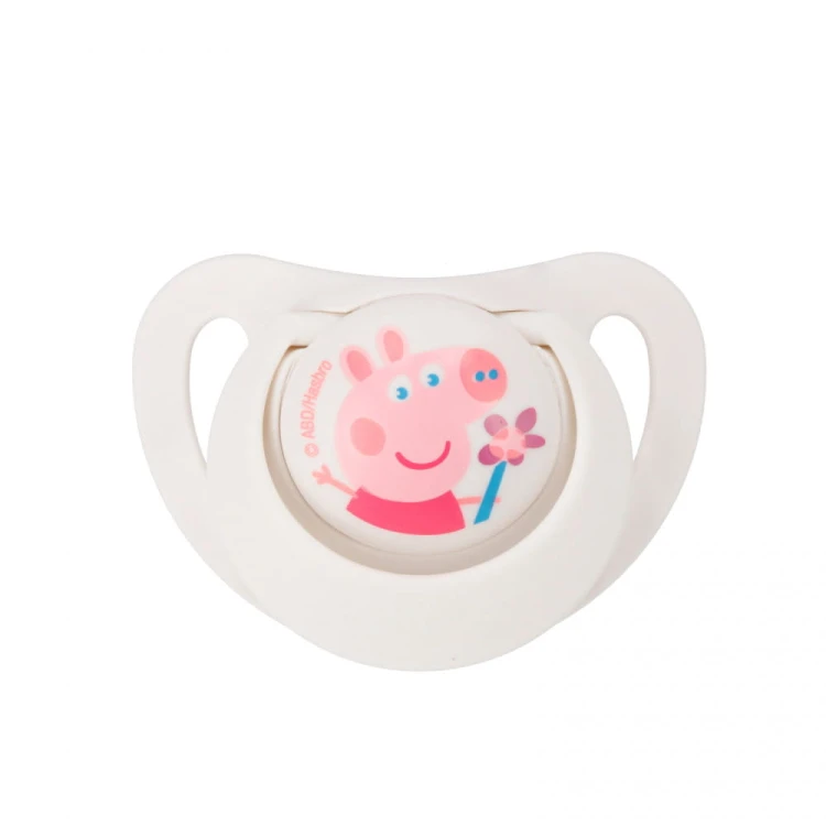 NUK smoczek uspokajający silikonowy 2el 6-18msc Świnka Peppa Mr Puggy.jpg