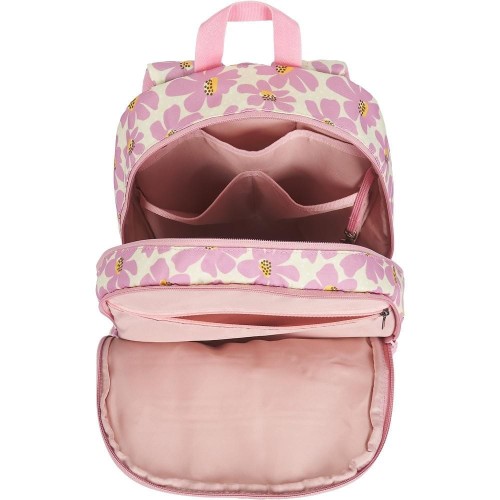 Plecak szkolny różowy Oxford Bloom MrPuggy Kraków.jpg