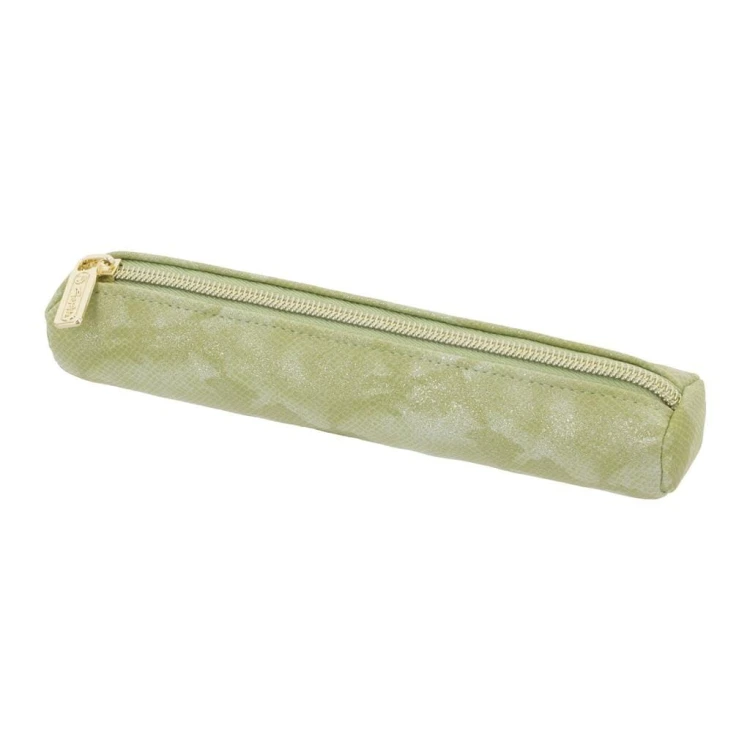 Piórnik tuba okrągła Snake zielona - Herlitz.jpg