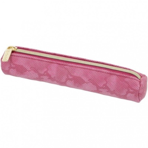 Piórnik tuba okrągła Snake różowa - Herlitz.jpg