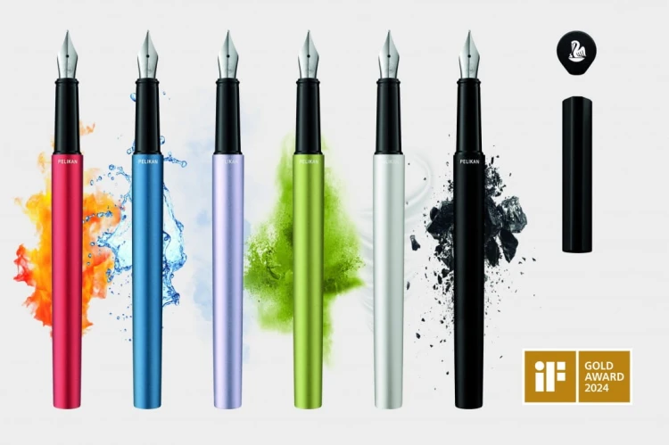 Pióro Pelikan INeo metalowe srebrne INeo.jpg