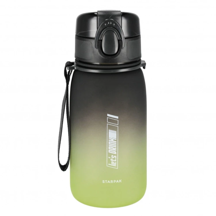 Bidon 400ml Ombre zielono-czarny - Starpak.jpg