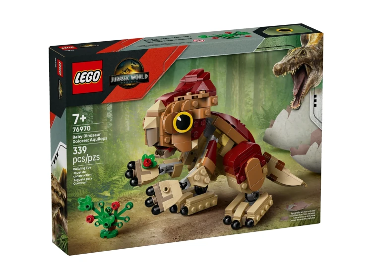 LEGO JURASSIC WORLD 76970 Mały dinozaur dolores.webp