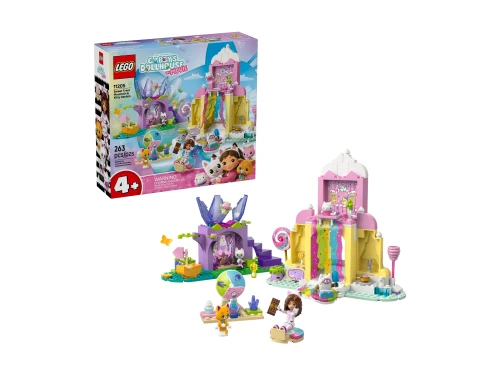 LEGO GABBY'S DOLLHOUSE 11205 Łakociowa Góra Kiciowy ogródek.webp