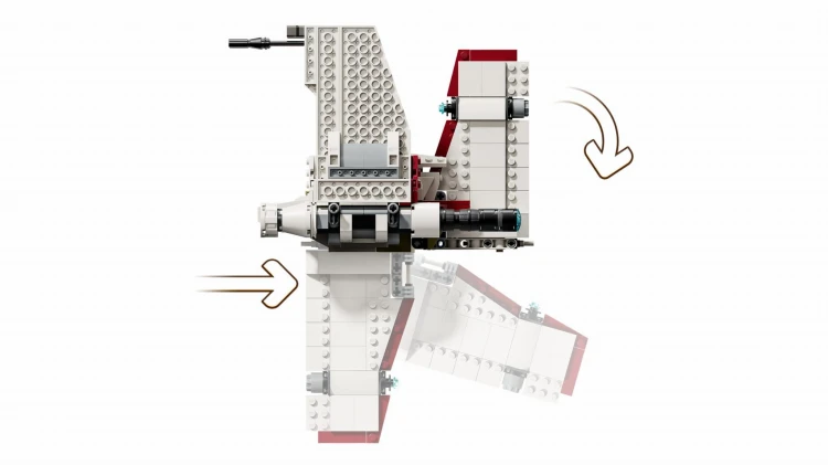 LEGO STAR WARS 75432 Myśliwiec V-19 Torrent kraków Mr Puggy.jpg