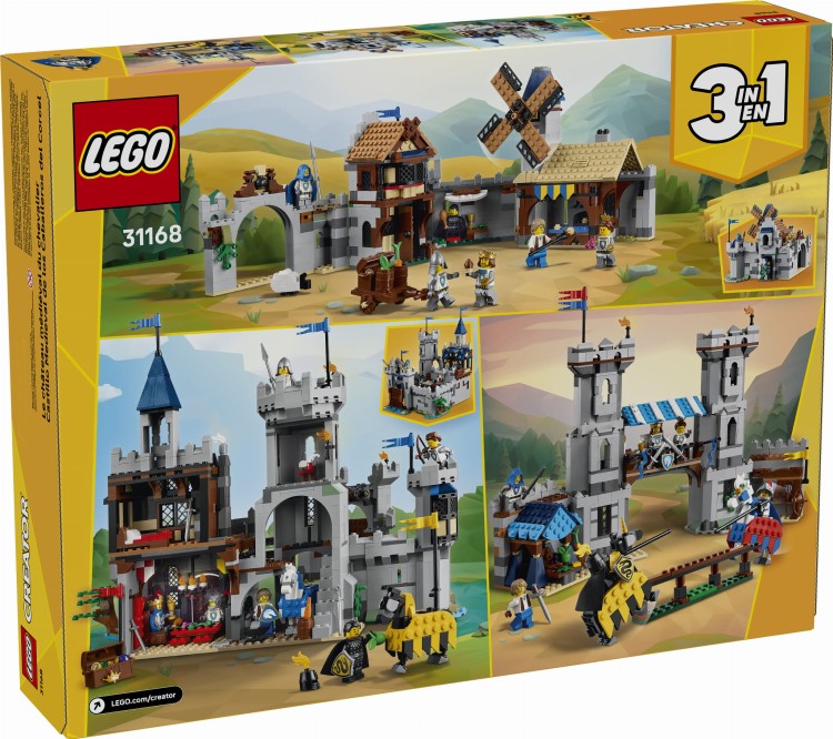 LEGO CREATOR 31168 Średniowieczny zamek rycerzy mrpuggy Kraków.jpg