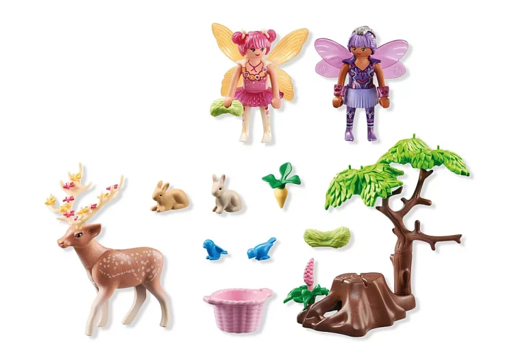 Playmobil 71800 Wróżki z leśnymi zwierzętami Mr Puggy.webp