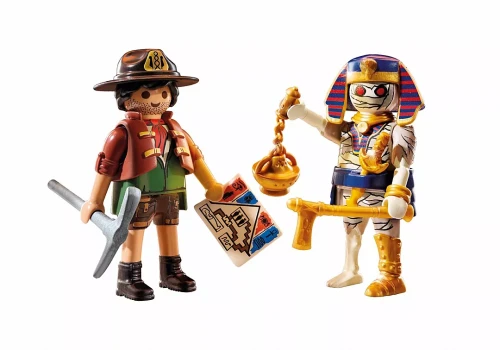 Playmobil 71796 Poszukiwacz skarbów i mumia MrPuggy.webp
