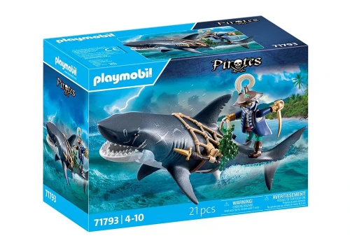 Playmobil 71793 Rekin olbrzym z piratem.webp