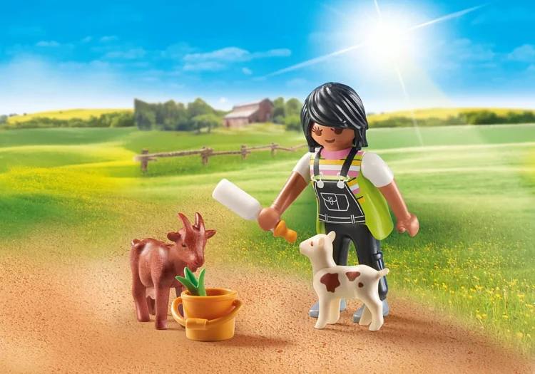 Playmobil 71759 Dziewczynka z kozami MrPuggy Kraków.webp