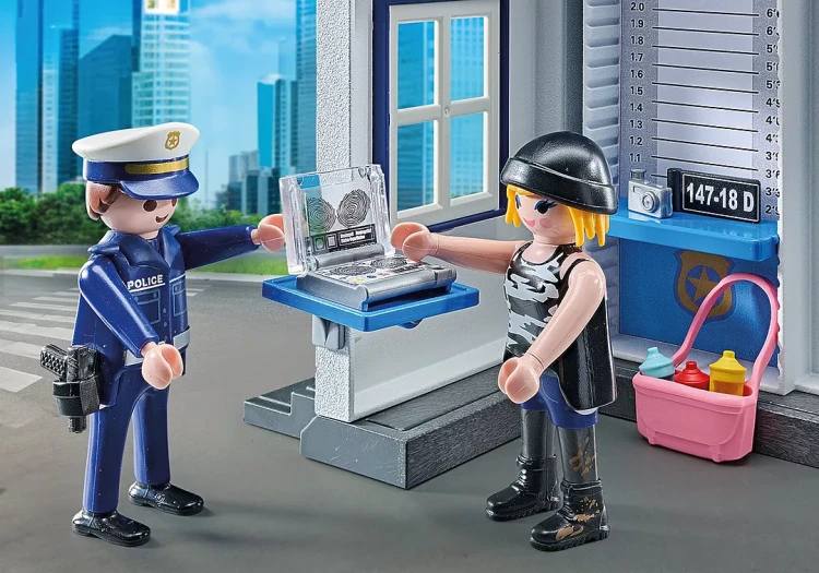 Playmobil 71733 Policyjny pokój przesłuchań Mr Puggy kraków.webp