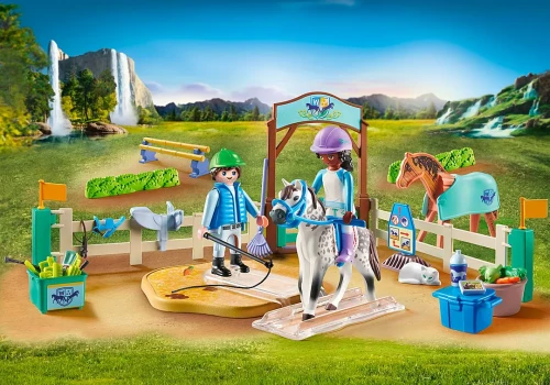 Playmobil 71637 Nowoczesna arena jeździecka MrPuggy.webp