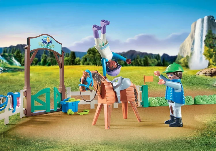 Playmobil 71637 Nowoczesna arena jeździecka MrPuggy Kraków.webp
