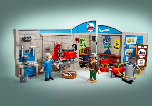 Playmobil 71620 Garaż Vespy z lat-60tych MrPuggy.webp