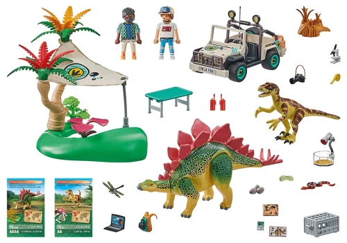 Playmobil 71523 Obóz badawczy z dinozaurami Mr Puggy.webp