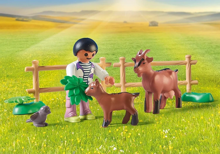 Playmobil 71442 Traktor z przyczepą i zbiornikiem na wodę kraków.webp