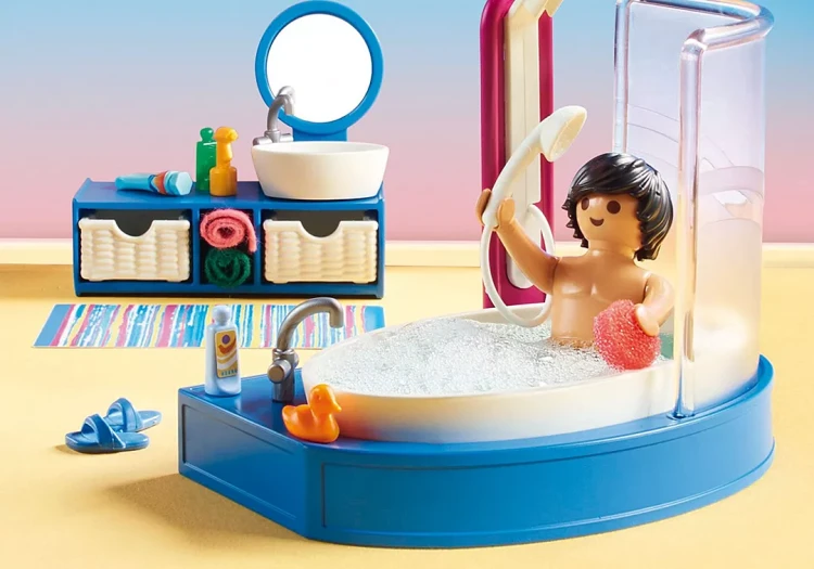 Playmobil 70211 Łazienka z wanną Mr Puggy Kraków.webp