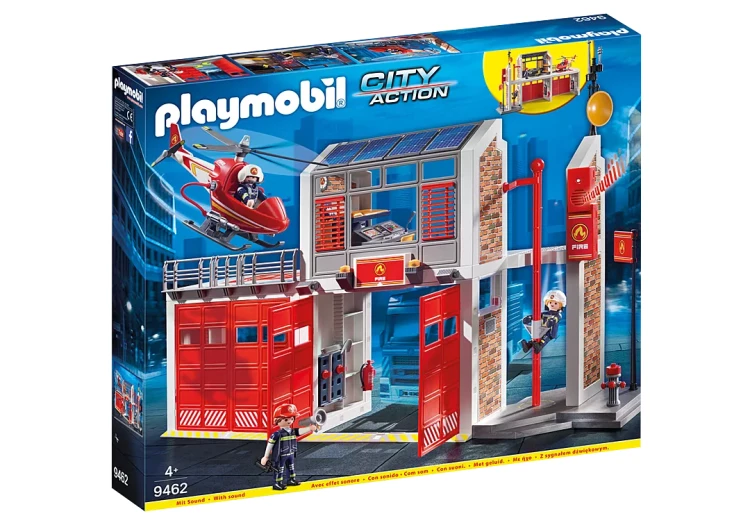 Playmobil 9462 Duża remiza strażacka.webp