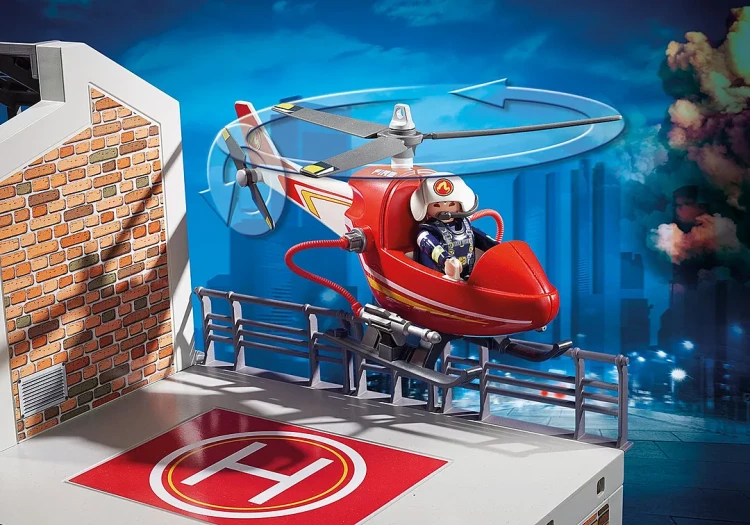 Playmobil 9462 Duża remiza strażacka MrPuggy Kraków.webp