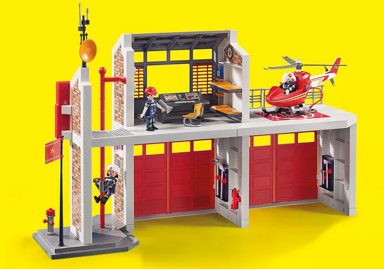 Playmobil 9462 Duża remiza strażacka krakow Mr Puggy.webp