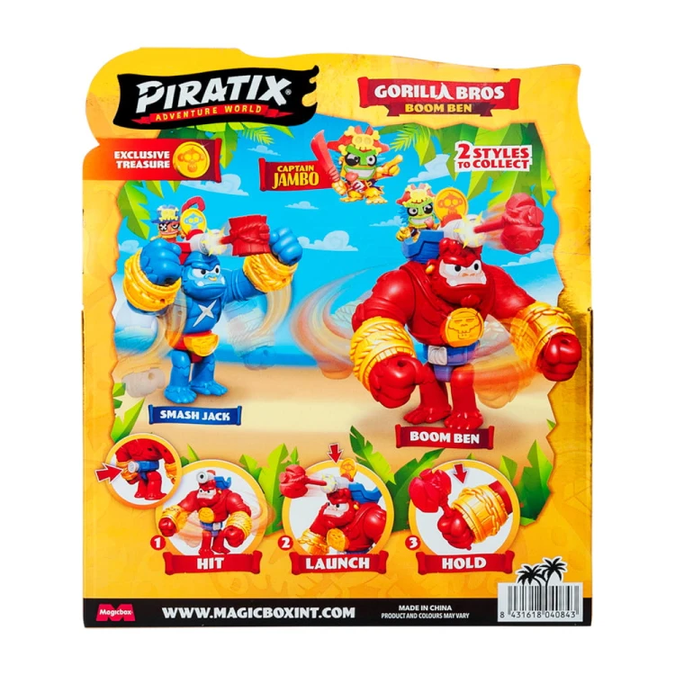 Piratix Gorilla Bros Boom Ben kraków Mr Puggy.jpg