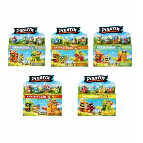 Piratix Crazy Jungle Captain Pack 4, 1szt.mix.jpg