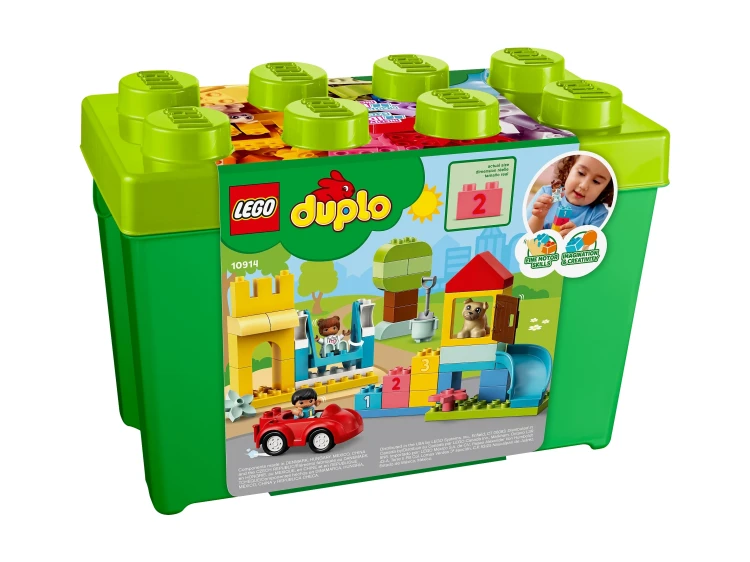 LEGO DUPLO 10914 Pudełko z klockami Deluxe Mr Puggy.webp