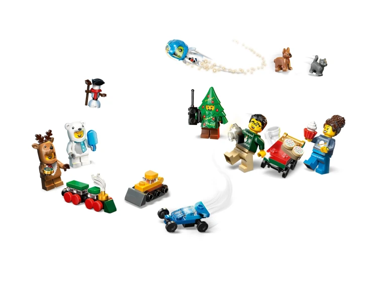 LEGO CITY 60475 Kalendarz adwentowy na 2025 rok Mr puggy Kraków.webp