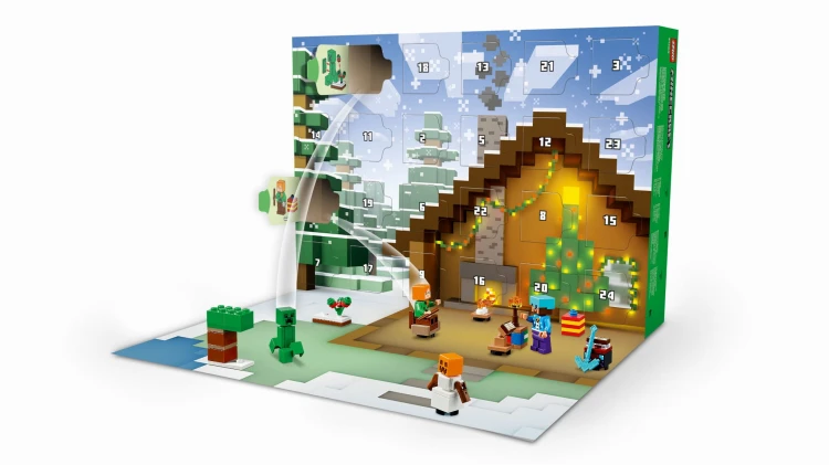 LEGO MINECRAFT 21280 Kalendarz adwentowy na 2025 MrPuggy Kraków.jpg