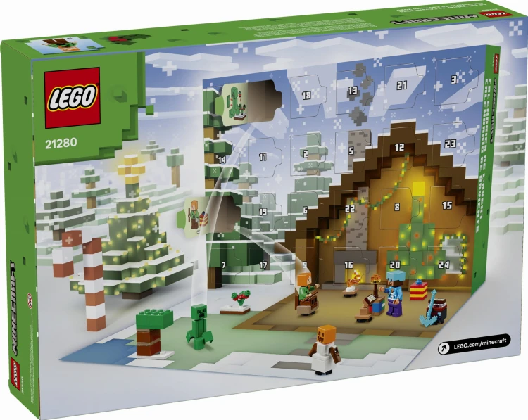 LEGO MINECRAFT 21280 Kalendarz adwentowy na 2025 Mr Puggy.jpg