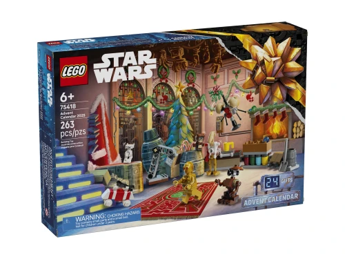 LEGO STAR WARS 75418 Kalendarz adwentowy na 2025.webp