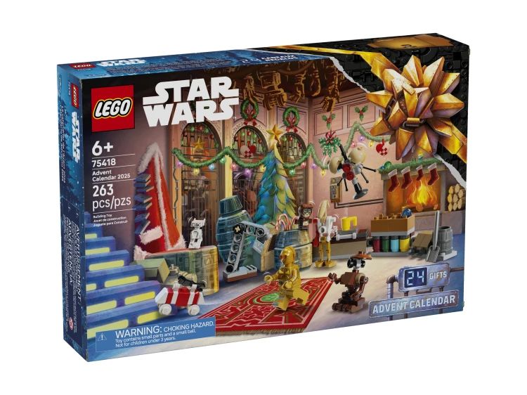 LEGO STAR WARS 75418 Kalendarz adwentowy na 2025.webp
