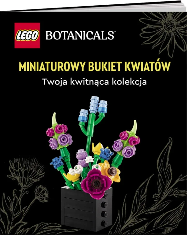 Lego Botanicals. Miniaturowy bukiet kwiatów Kraków MrPuggy.webp