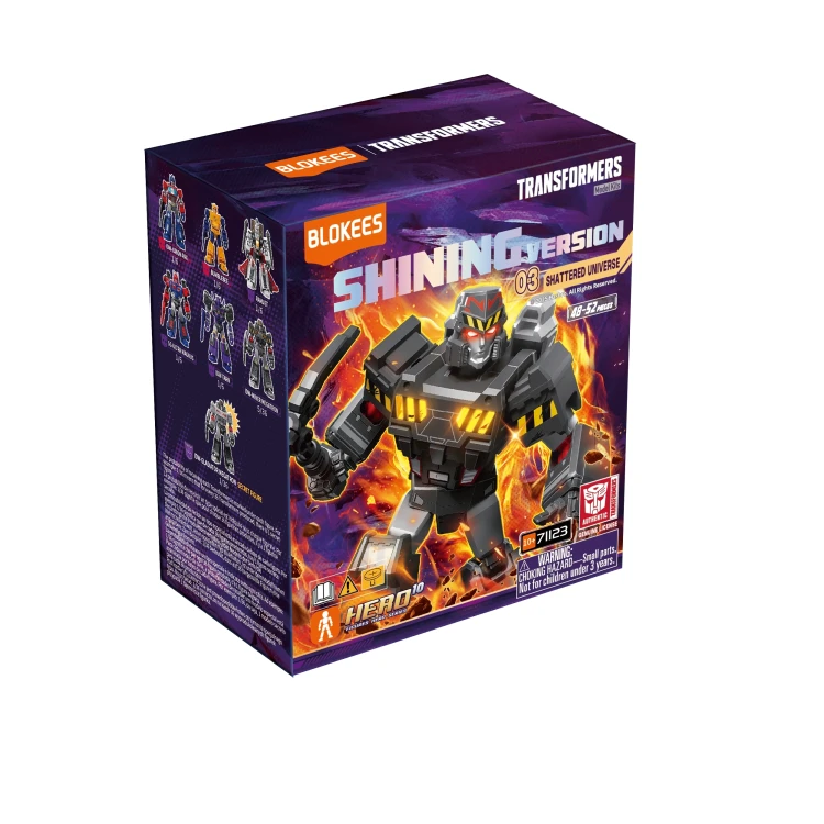Blind Box BLOKEES TRANSFORMERS SHINING VERSION - SHATTERED UNIVERSE.webp
