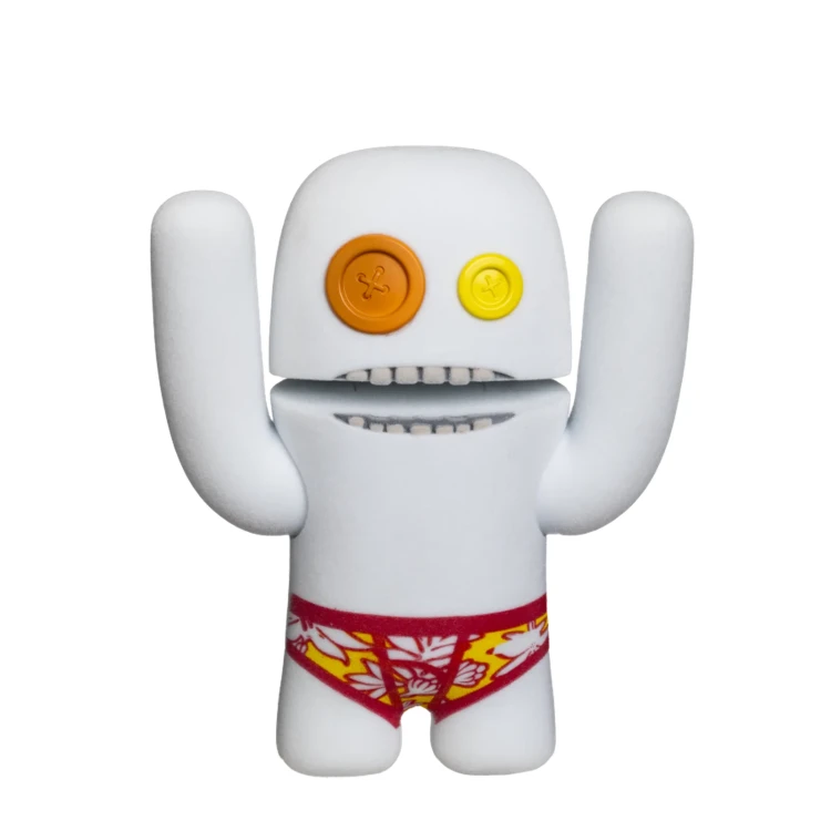 FUGGLER S1 FEATURE FIGURES 11,5 CM - SASQUOOSH WHITE Mr puggy.webp